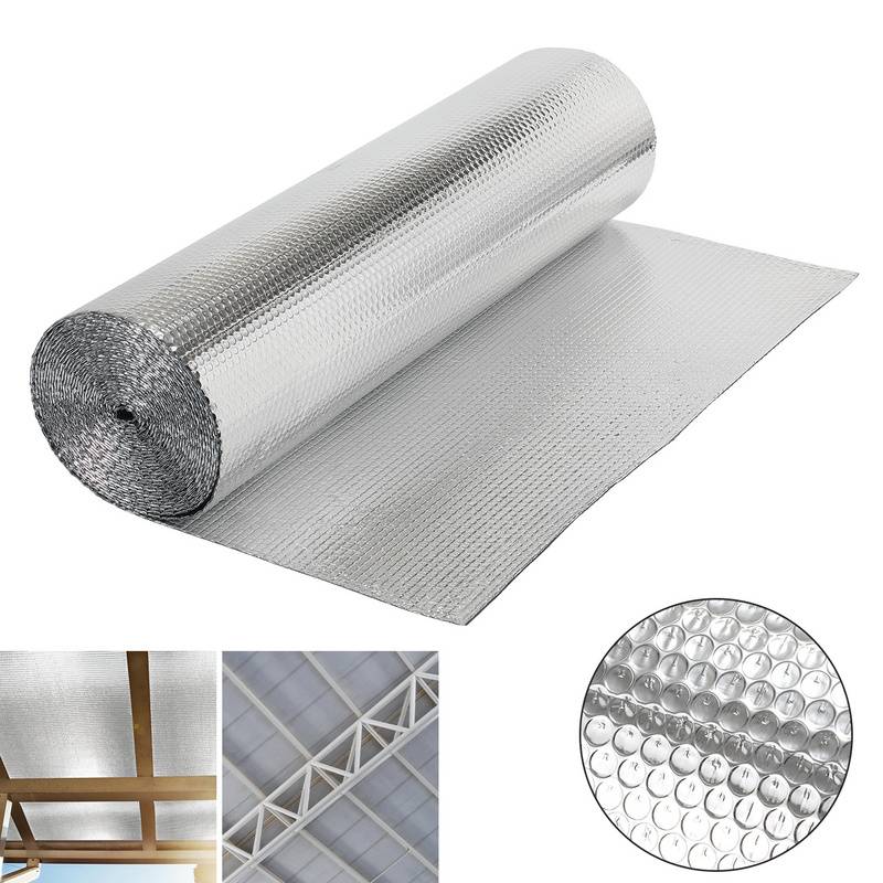Isolierfolie Heizkörper Dämmfolie 3-4mm Isolierungsfolie für Wärmedämmung Reflexionsfolie 1x30m 200 g/m²