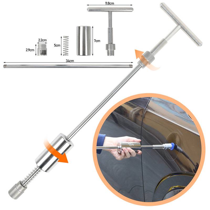 Ausbeulwerkzeug Auto 57-teiliges Dellenlifter Ausbeul Werkzeug Dellenzieher für Hagelschaden KFZ PDR