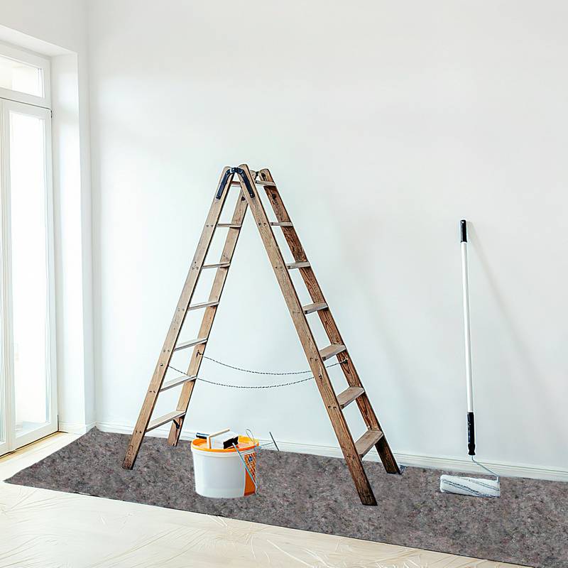 1x 50m Rolle Abdeckvlies Malervlies Schutzvlies Vlies für Maler und Heimwerker 220 g/m² 2 Stück