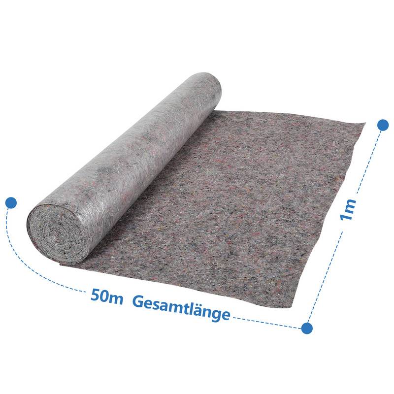 1x 50m Rolle Abdeckvlies Malervlies Schutzvlies Vlies für Maler und Heimwerker 220 g/m² 2 Stück