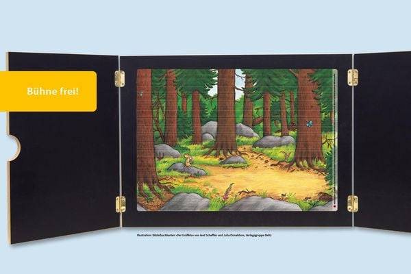 Bilderbuchkarten »Der Grüffelo« von Axel Scheffler und Julia Donaldson