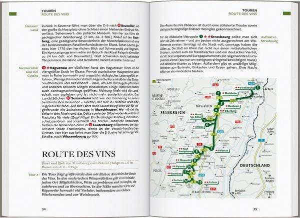 Baedeker Reiseführer Elsass, Vogesen