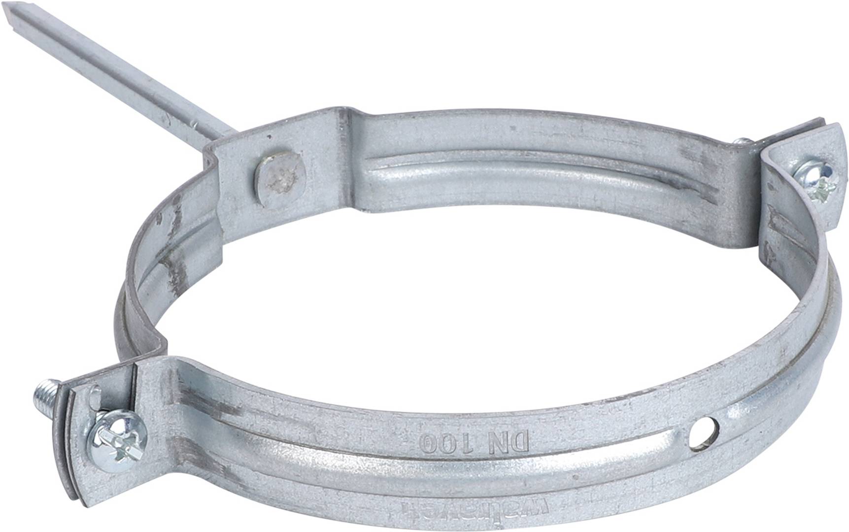 Collier à broche Walraven pour tuyaux en plastique DN 50, broche Stift 80 ev