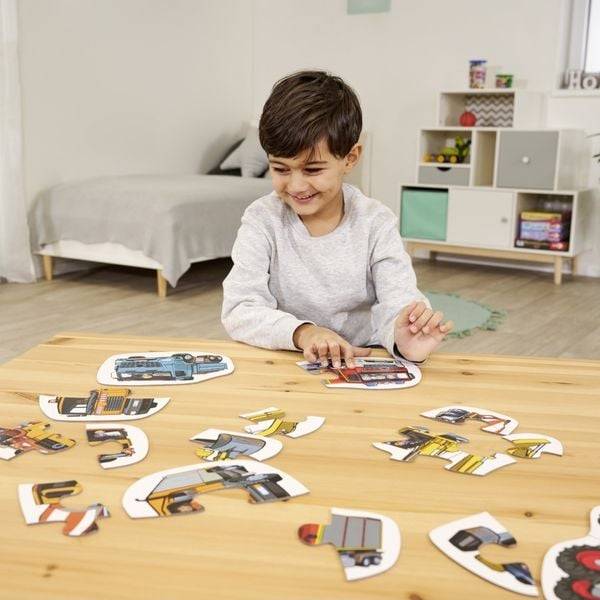 Noris Spiele - 6 erste Puzzles – Fahrzeuge