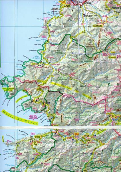 MoTourMaps Korsika Auto- und Motorradkarte 1:150.000