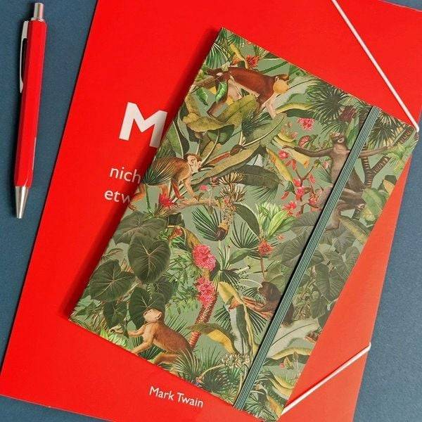 Notizbuch A5 Affe