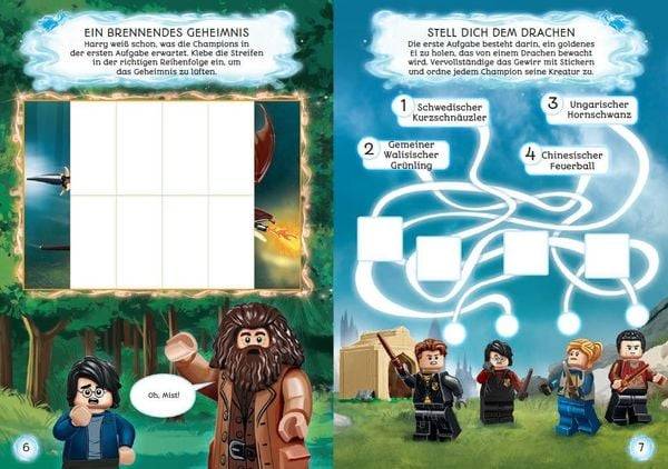 LEGO® Harry Potter™ – Stickerabenteuer, Das trimagische Turnier
