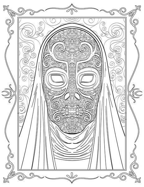 Aus den Filmen zu Harry Potter: Das offizielle Malbuch: Slytherin