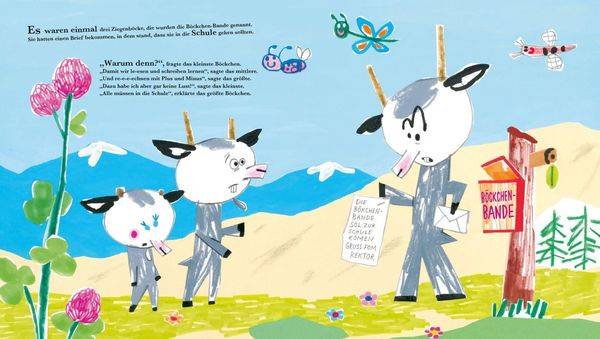 Die Böckchen-Bande in der Schule