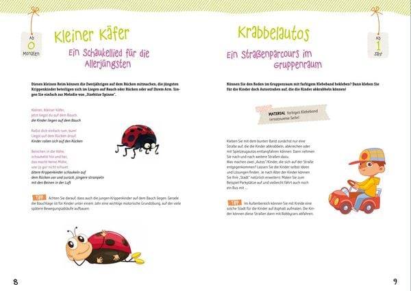 Toben, Turnen & Bewegung für Krippenkinder