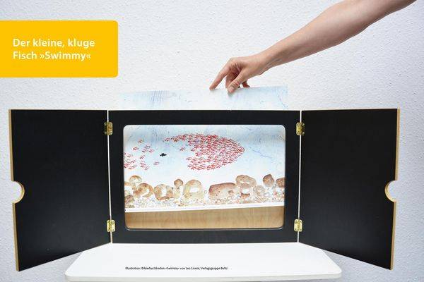 Bilderbuchkarten »Swimmy« von Leo Lionni
