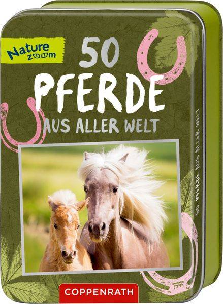50 Pferde aus aller Welt - Nature Zoom (Blechdose)