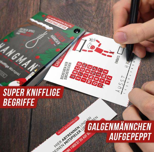 Denkriesen - Hangman® - Christmas Edition - "alle Jahre Wieder."