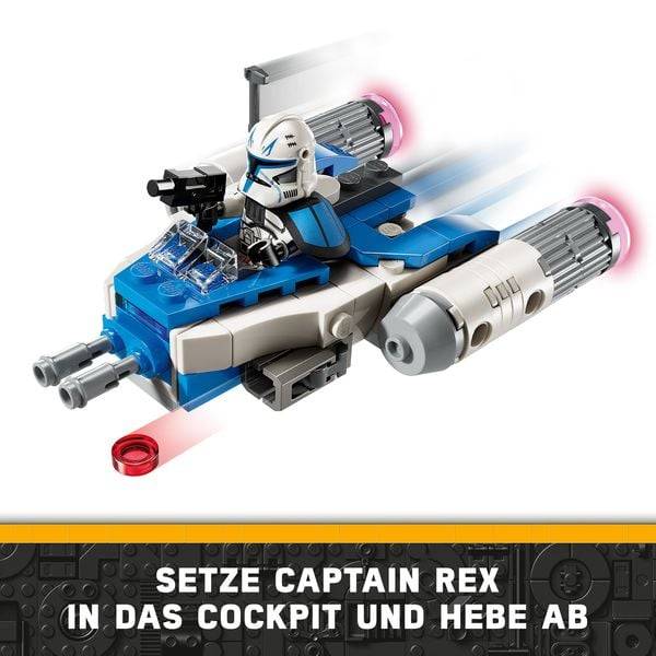 LEGO Star Wars Captain Rex Y-Wing Microfighter 75391, Fantasy-Spielzeug