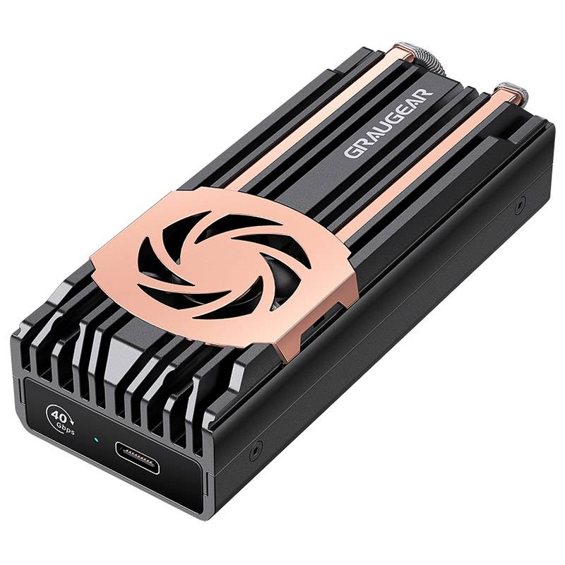 externes Gehäuse M.2NVMe SSD PCIe4.0 40Gbit