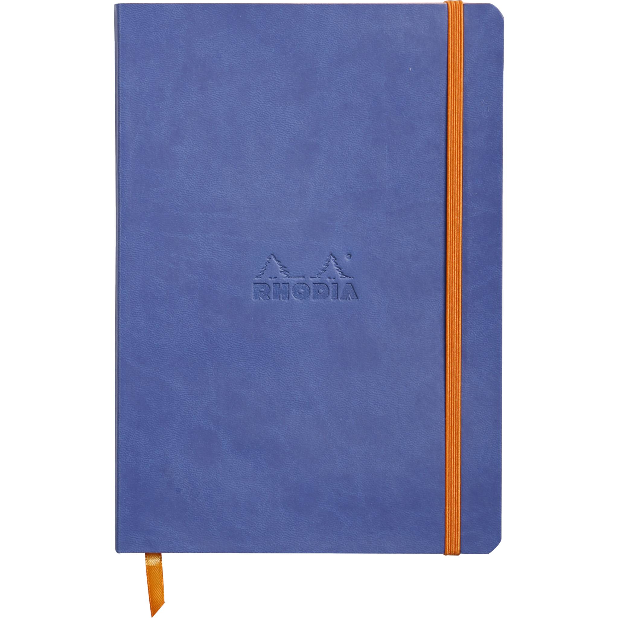 Rhodia Notizbuch A5 Softcover, 80 Bl 90g, dot/punktkariert, Saphir 117458C