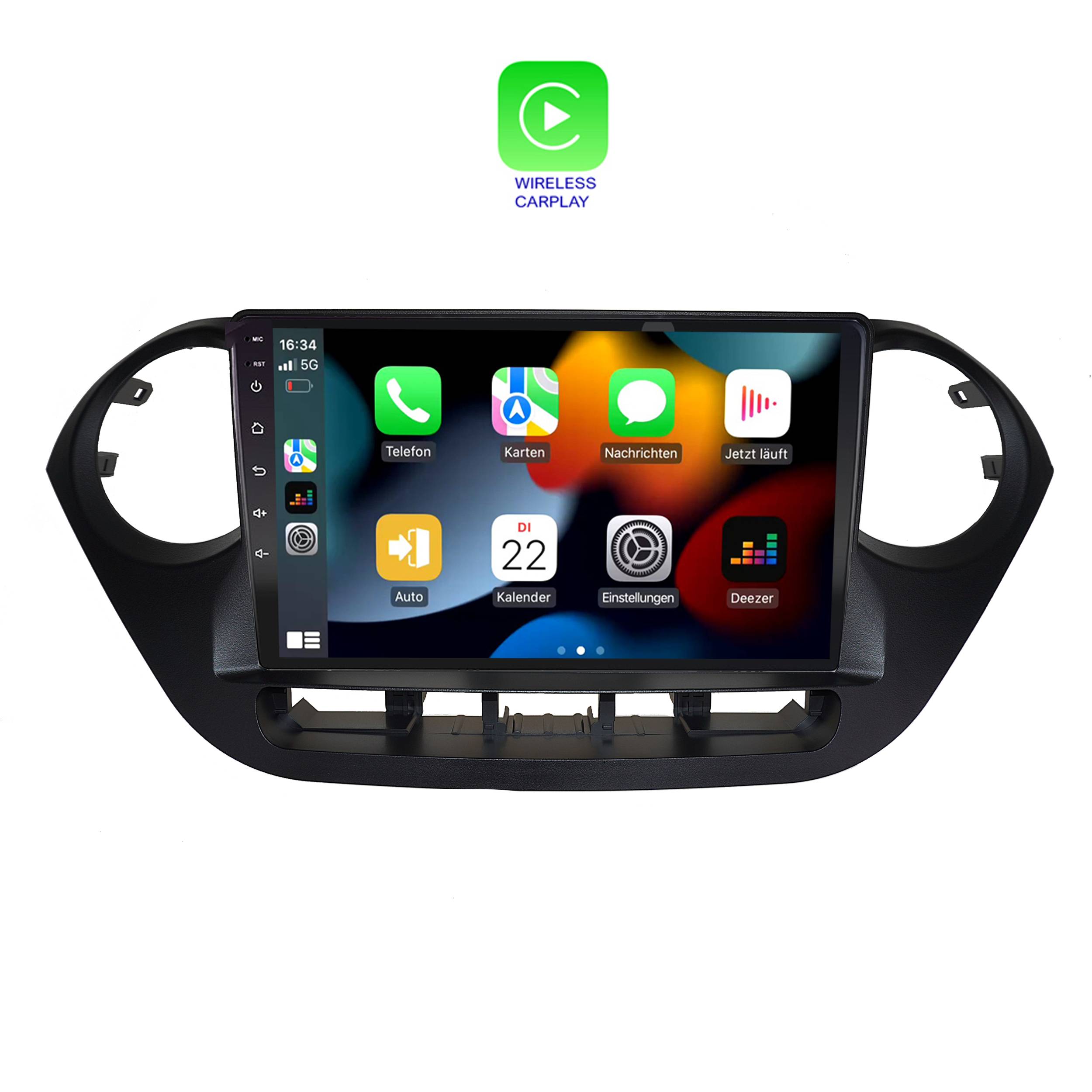 Für Hyundai i10 9" Touch Android Autoradio GPS Navi CarPlay