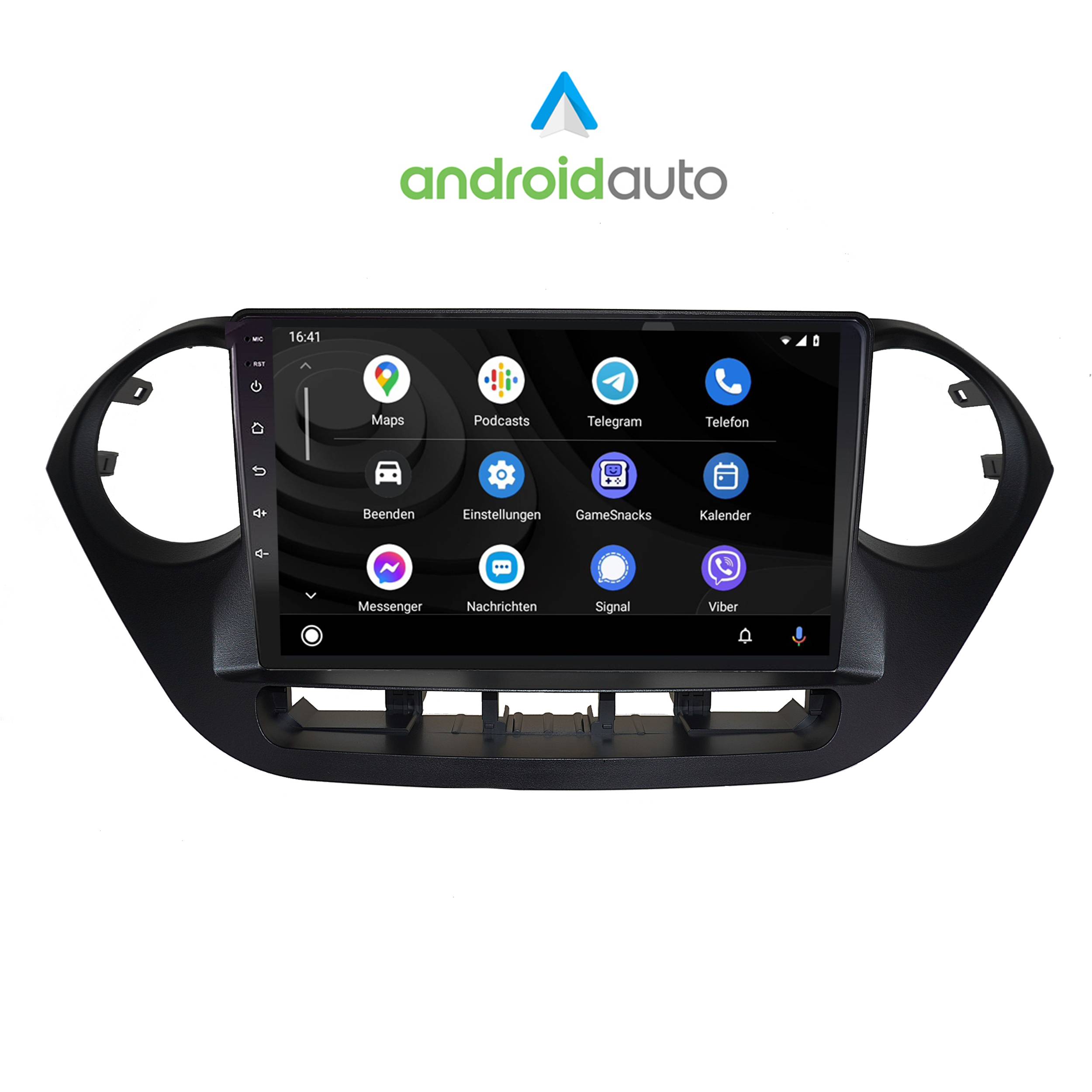 Für Hyundai i10 9" Touch Android Autoradio GPS Navi CarPlay