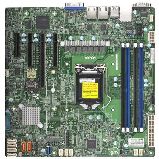 1200 S Supermicro MBD-X12STL-F-B Eingabe / Ausgabe Mainboards & Zubehör Server