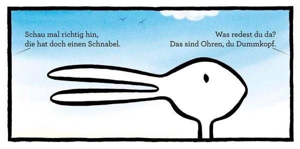 Ente oder Hase? Was siehst du hier?