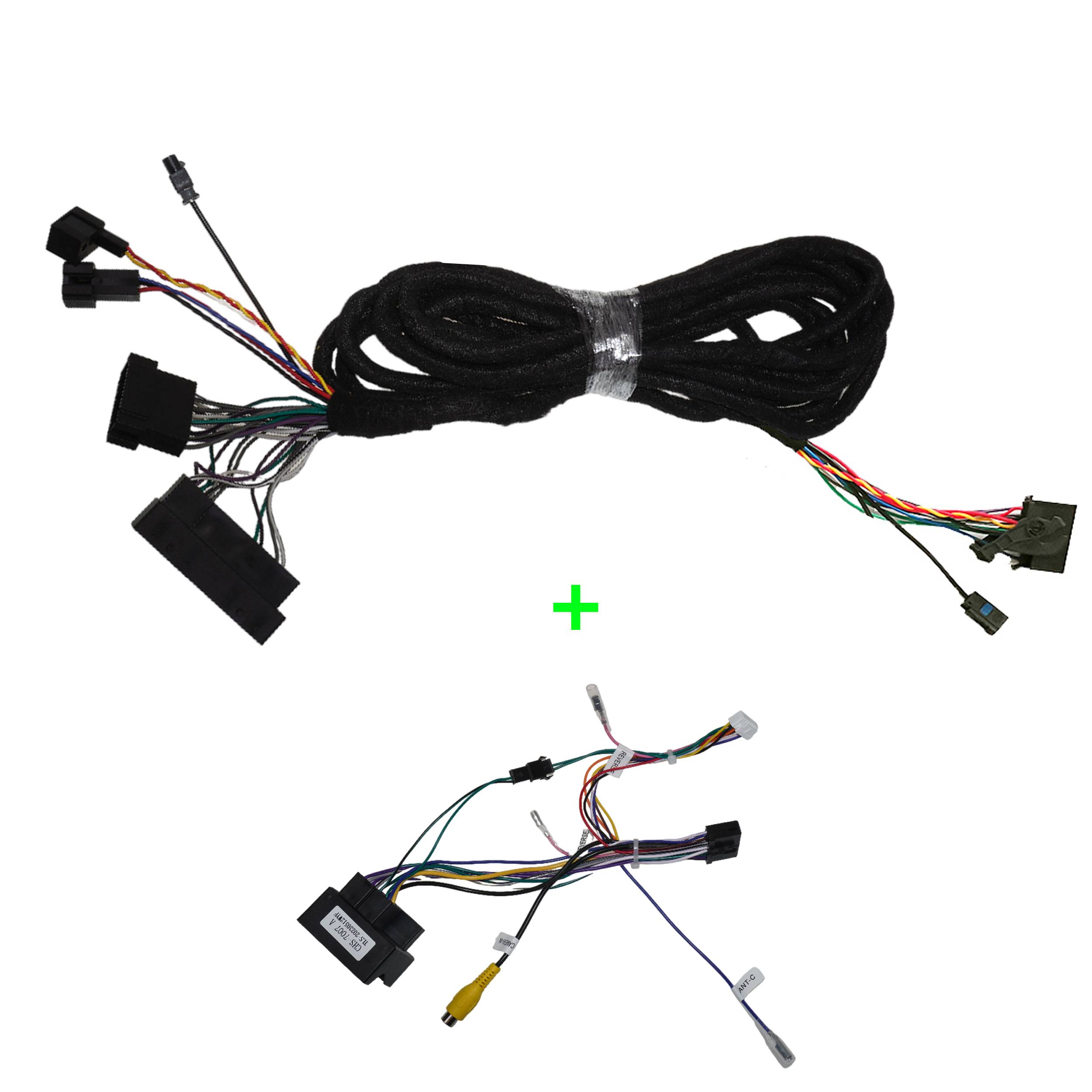 TAFFIO® Benz W220 W215 C215 Android Radio AGW -> NTG 2.5 Quadlock Bypass Cable