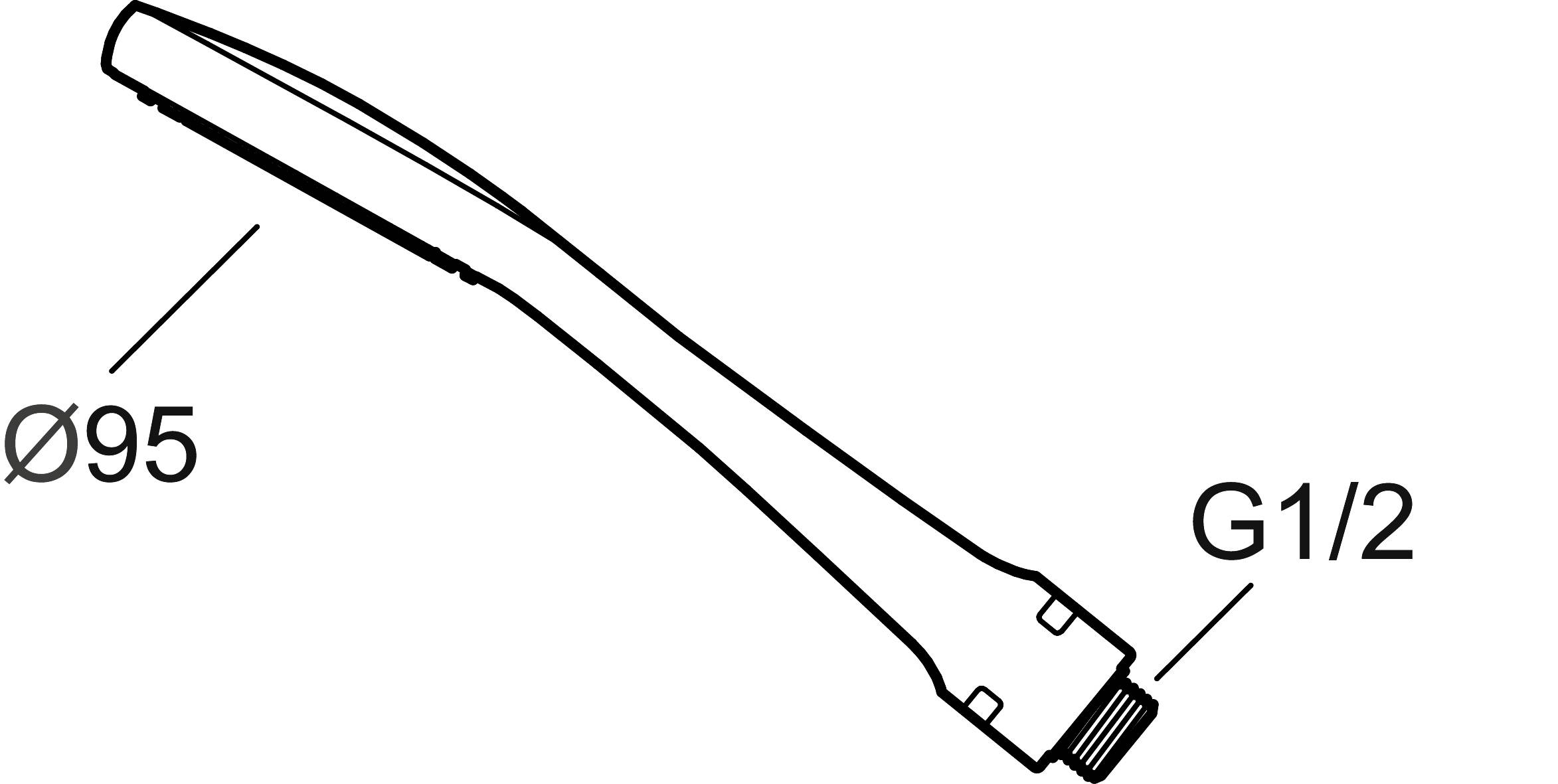 Mora Cera S5 Handbrause Chrom