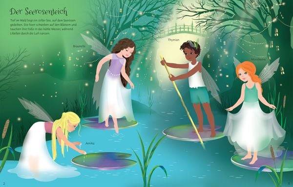 Mein Anziehpuppen-Stickerbuch: Königreich der Feen