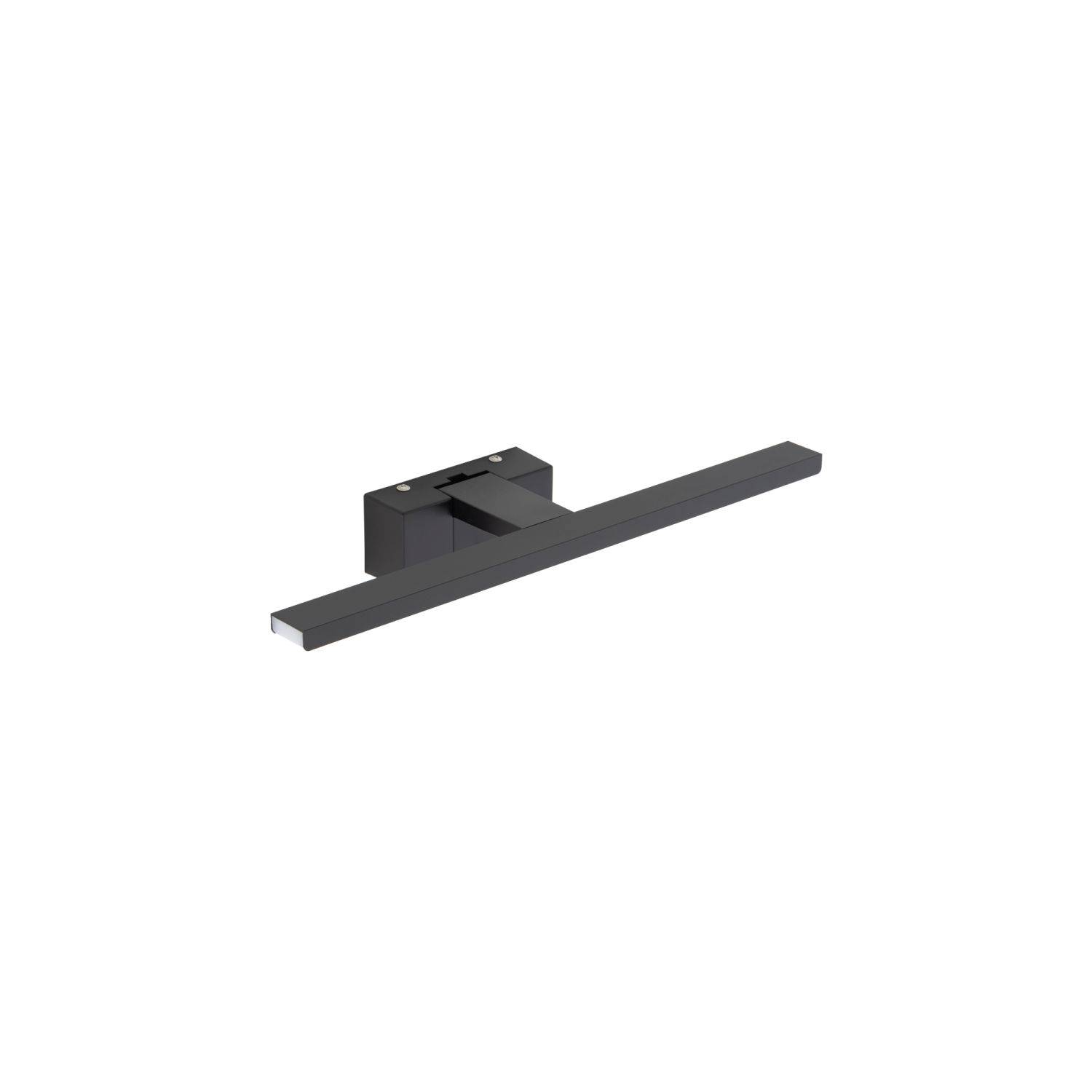Licht-Erlebnisse LE93434 LED Wandlampe Turek IP44 3000 K 550 lm aus Aluminium Kunststoff (ABS) in Schwarz Wandleuchte