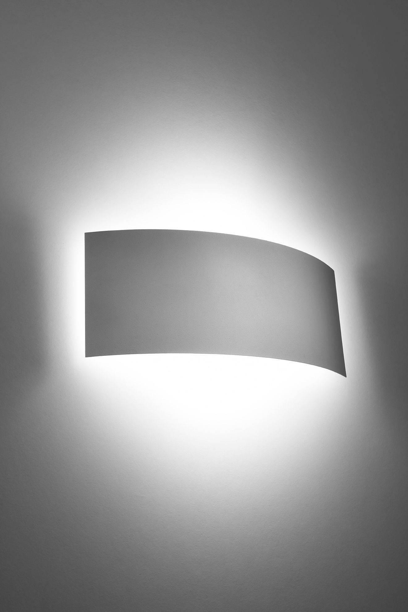 Licht-Erlebnisse LE90749 Wandlampe Fasia 2700 K 800 lm G9 aus Metall in Weiß Wandleuchte