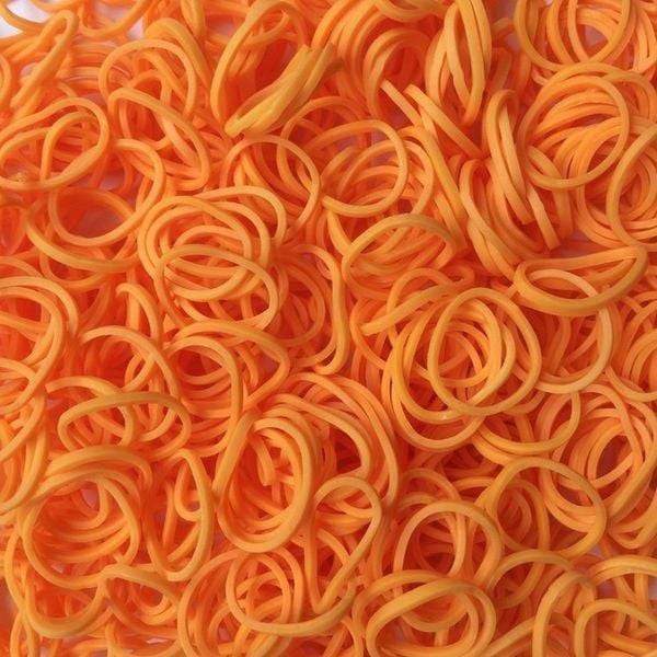Rainbow Loom® Gummibänder Neon-Orange