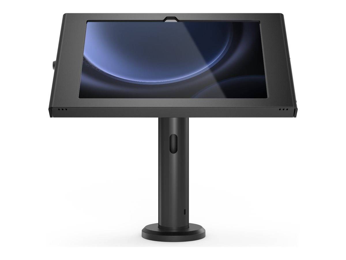 Compulocks Galaxy Tab S9/S9FE 10.9" Apex Enclosure Rise Stand 8" Black - Aufstellung - freiliegende Front-/Rückkamera un