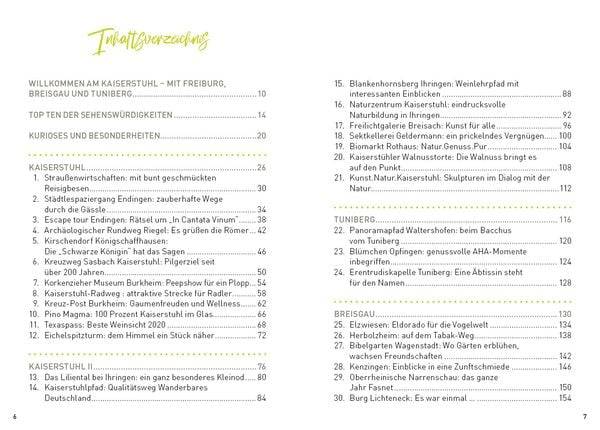 Kaiserstuhl mit Freiburg, Breisgau und Tuniberg - HeimatMomente