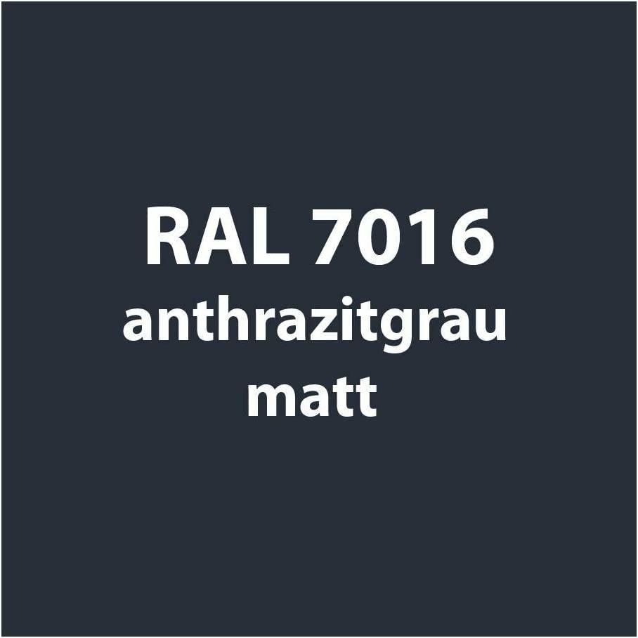 Verkleidung aus Aluminium | Schutzgitter für Klimaanlagen und Wärmepumpen | Farben:anthrazitgrau,Größe:XL