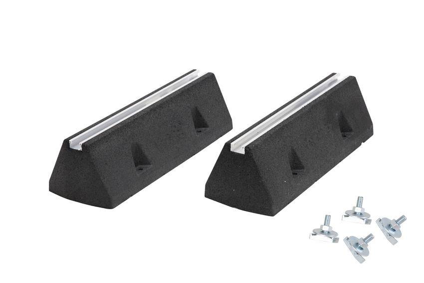 codex High Foot Set - Hohe Bodenkonsolen / Antivibrations- Dämpfungssockel - ideal für Wärmepumpen, VRF- / VRF-