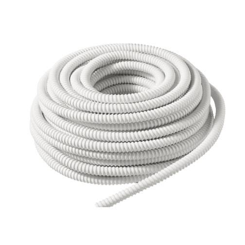 30m flexibler, verstärkter Kondensatschlauch mit glatter Innenseite für Klimaanlagen zum Abführen von Tauwasser