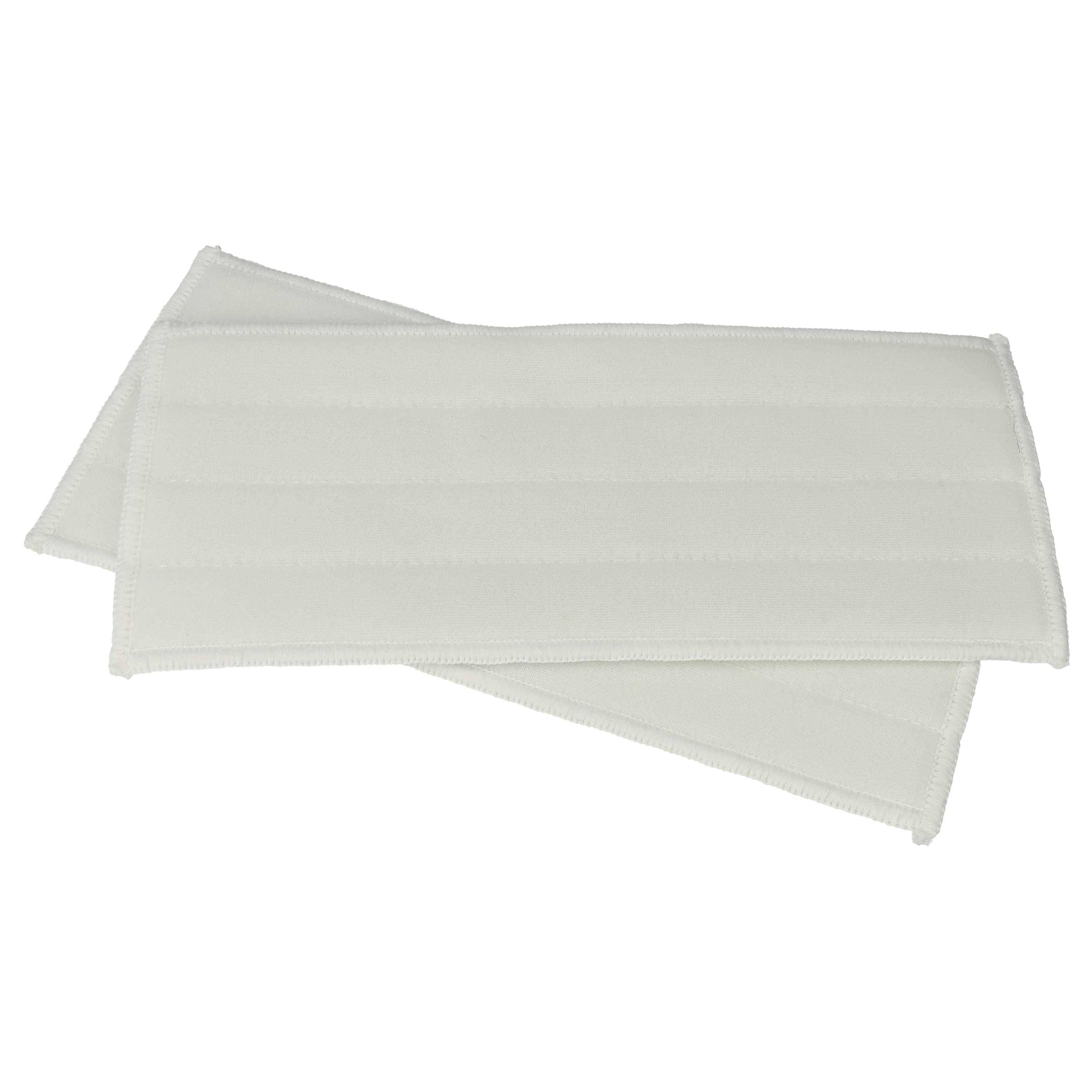 vhbw 2x Ersatzbezug kompatibel mit Kärcher KV 4, KV 4 Premium Einwascher, Fensterreiniger