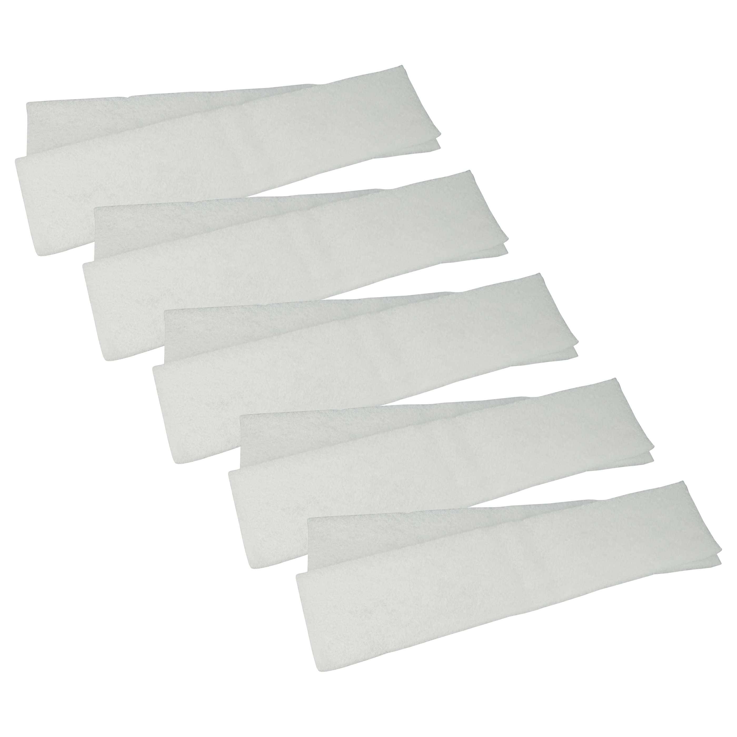 vhbw 10x Luftfilter G4 Ersatz für Helios 9638 für Lüfter, Badlüfter, Ventilator, Lüftungsgerät - Weiß