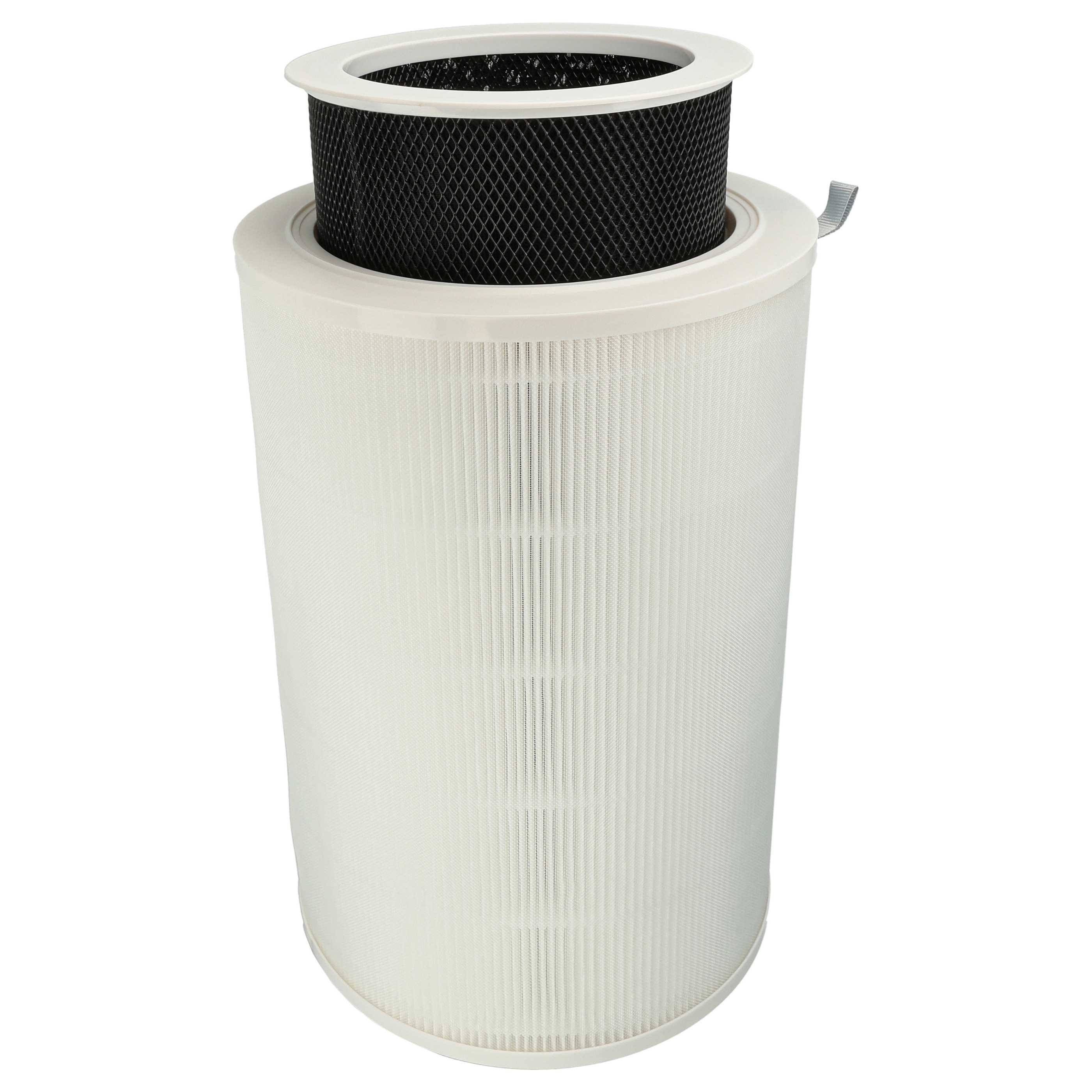 vhbw Luftilter kompatibel mit Trebs 49101, 49100 Luftreiniger - Kombifilter Vorfilter + HEPA + Aktivkohle