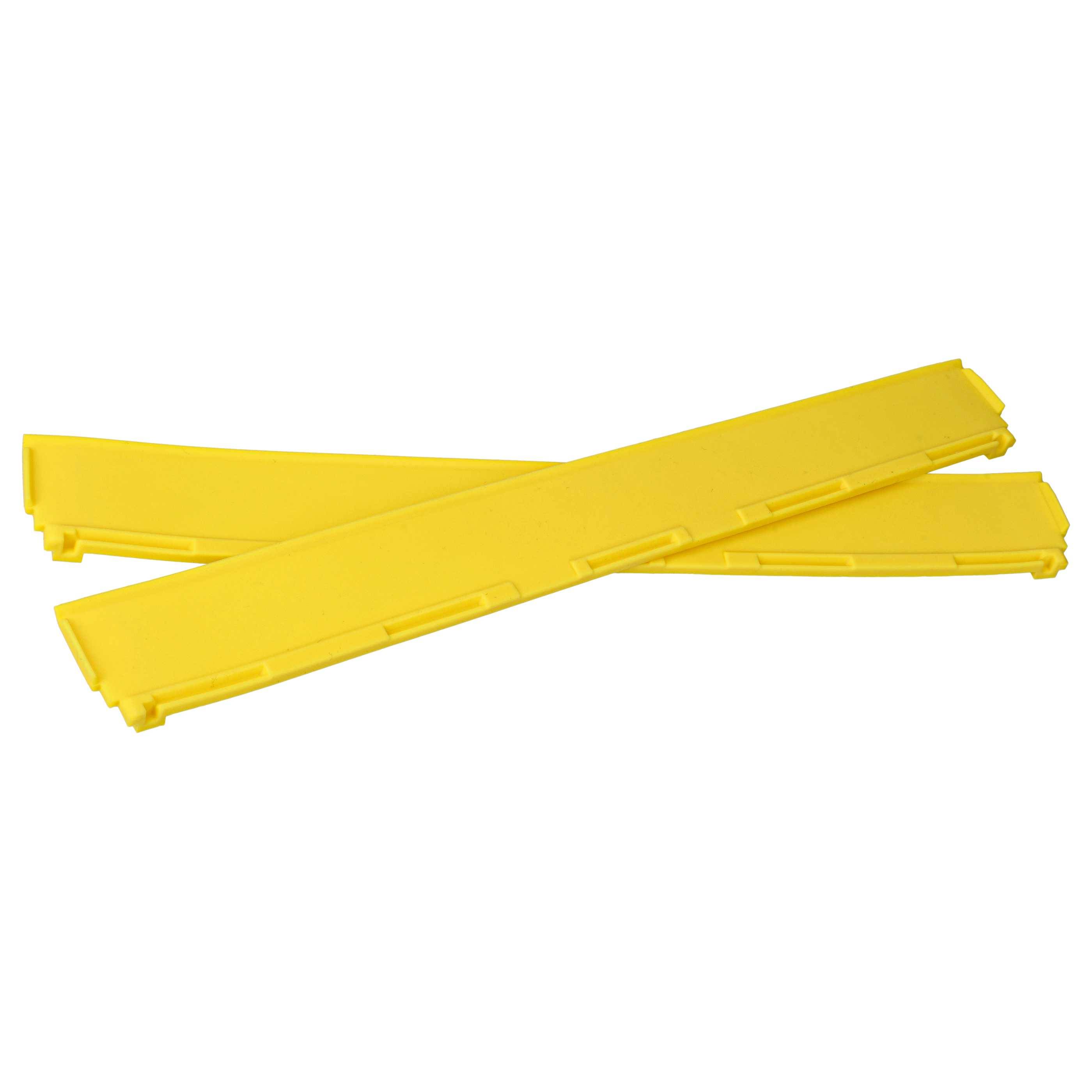 vhbw 2x Gummilippen kompatibel mit Kärcher WV 4 Plus Fensterreiniger, Fenstersauger - 28 cm lang