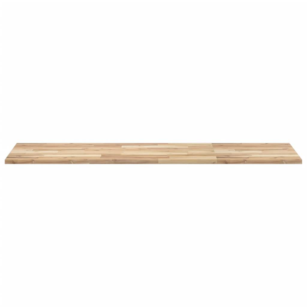 vidaXL Schreibtischplatte Unbehandelt 140x50x2 cm Massivholz Akazie
