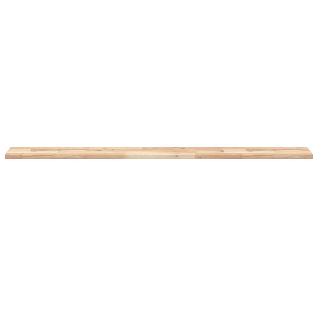 vidaXL Schweberegal 120x20x2 cm Massivholz Akazie Unbehandelt