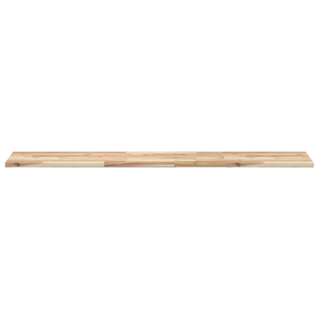 vidaXL Schweberegale 4 Stk. 120x30x2 cm Massivholz Akazie Unbehandelt