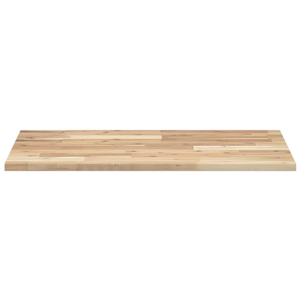 vidaXL Waschtischplatte Unbehandelt 100x50x2 cm Massivholz Akazie