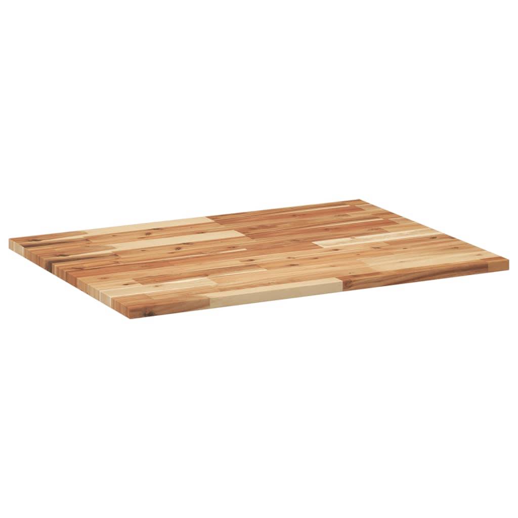 vidaXL Waschtischplatte Ölbeschichtung 80x60x2 cm Massivholz Akazie
