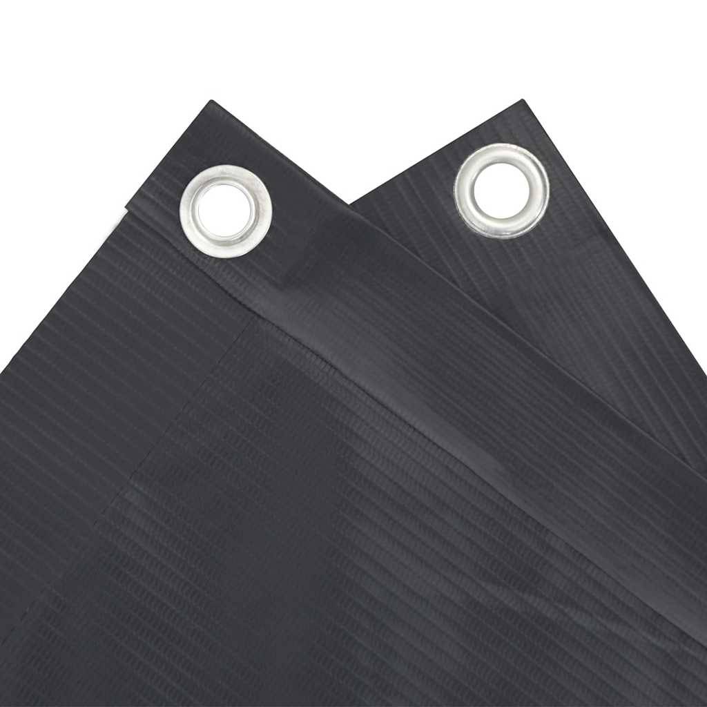 vidaXL Balkon-Sichtschutz Anthrazit 400x90 cm PVC