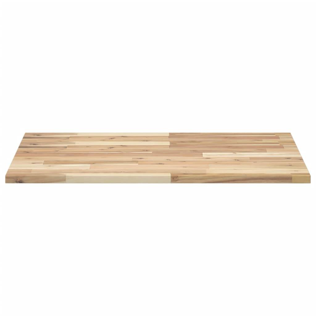 vidaXL Waschtischplatte Unbehandelt 100x60x2 cm Massivholz Akazie