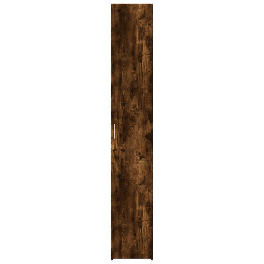 vidaXL Highboard Räuchereiche 30x42,5x185 cm Holzwerkstoff