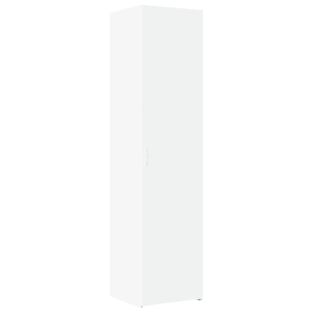 vidaXL Highboard Weiß 45x42,5x185 cm Holzwerkstoff