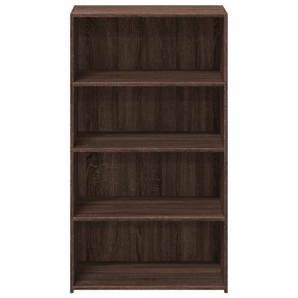 vidaXL Highboard Braun Eichen-Optik 70x41x124 cm Holzwerkstoff