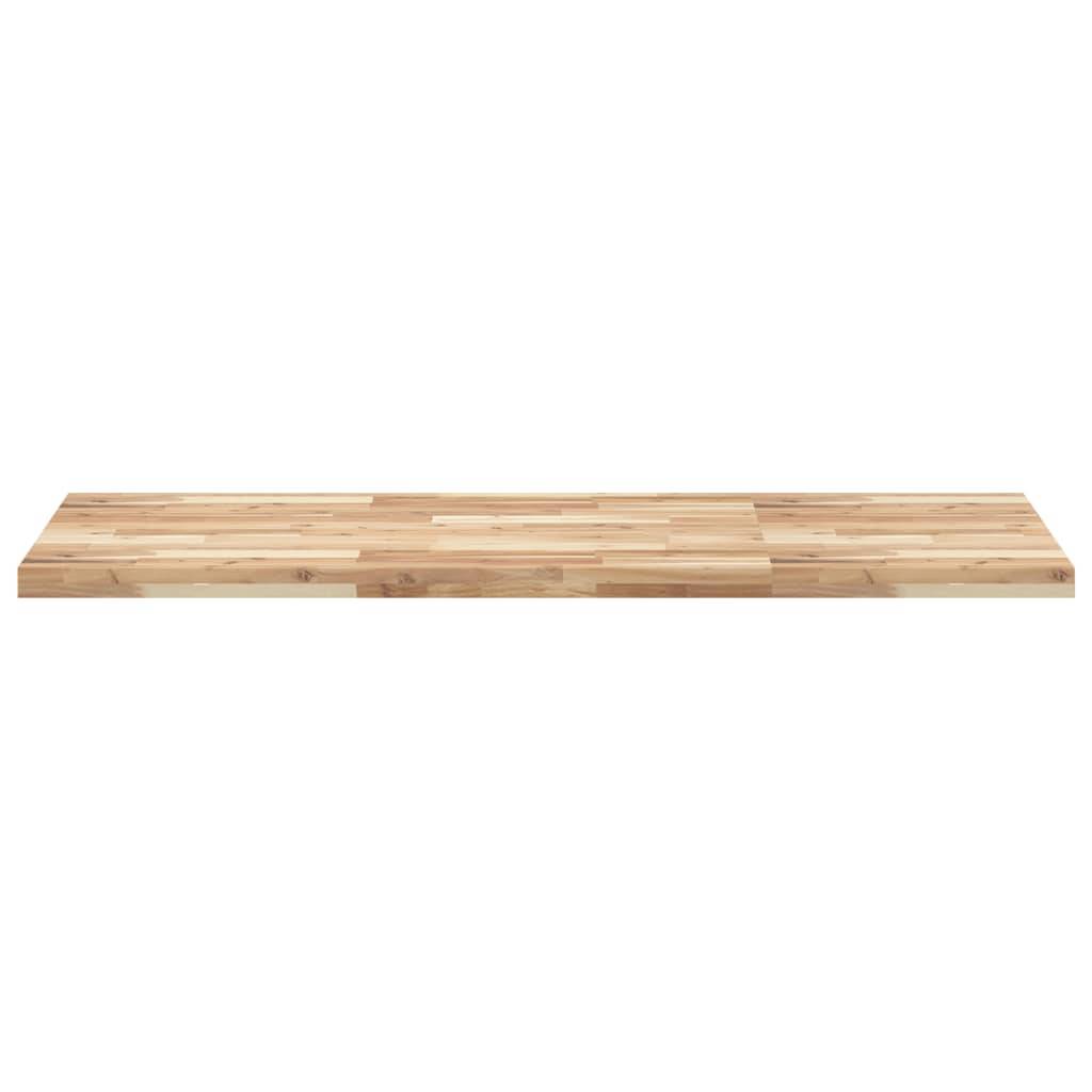 vidaXL Waschtischplatte Unbehandelt 140x60x4 cm Massivholz Akazie